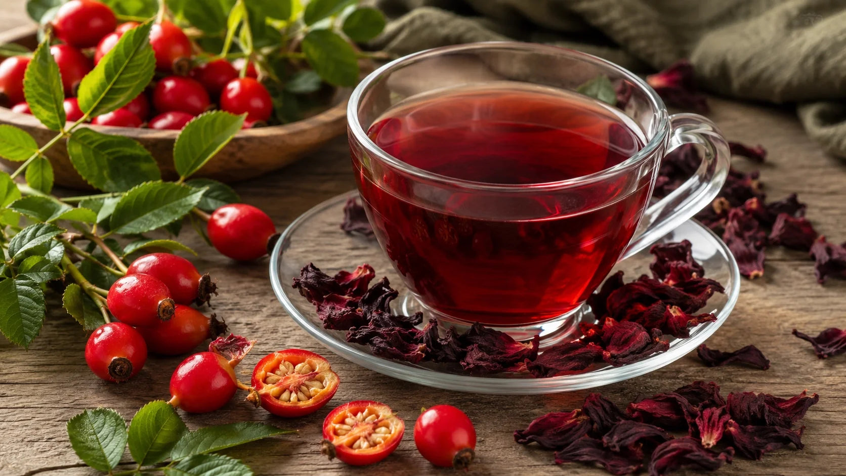Hagebutte Hibiskus Tee: Warum die rote Klassiker Mischung so gut funktioniert rootl