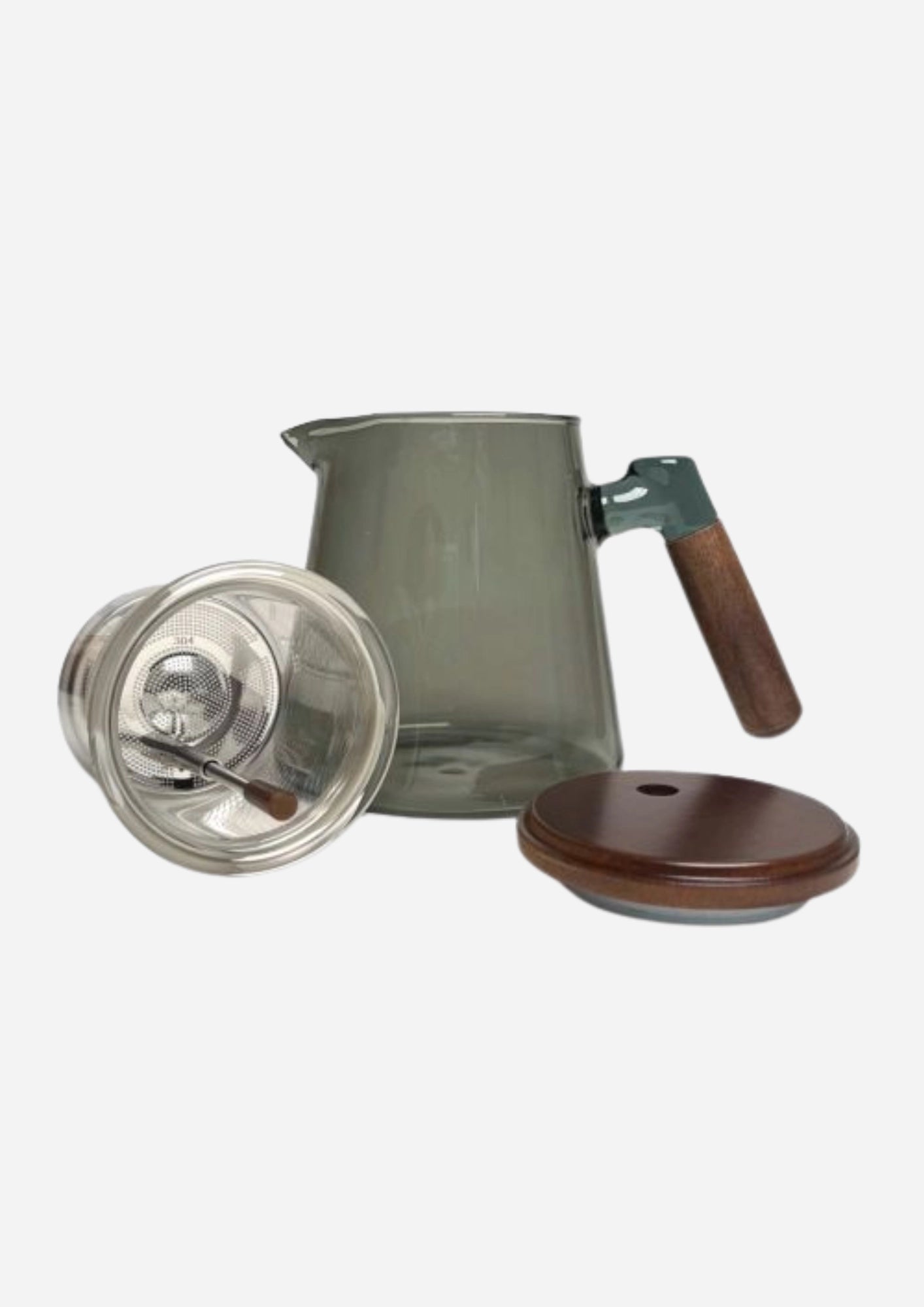 Lodge - Glas Teekanne rootl